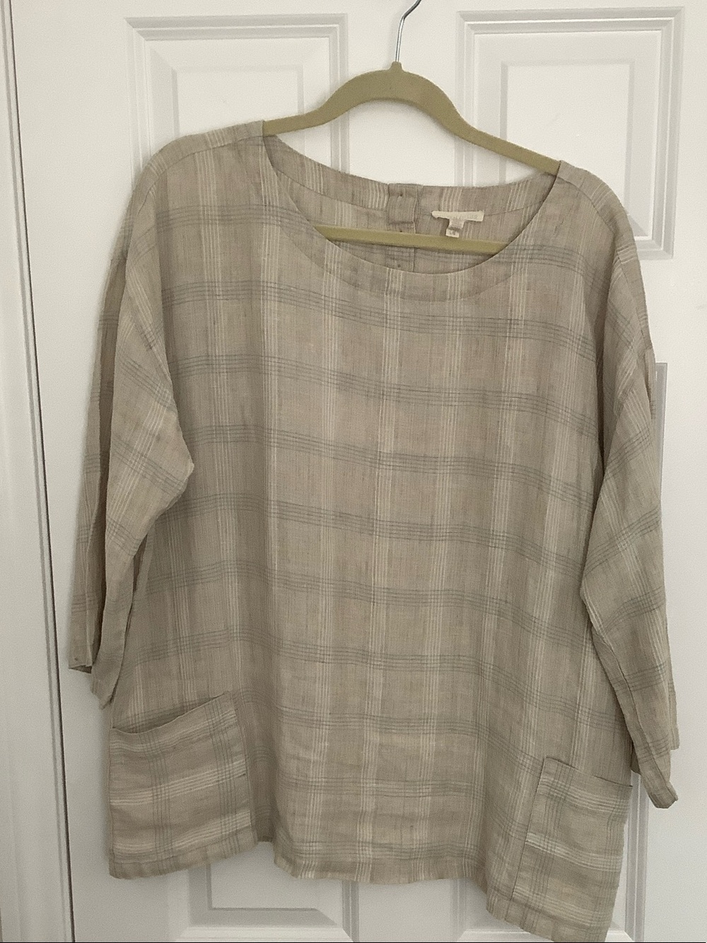 Eileen Fisher Organic Linen Tunic
